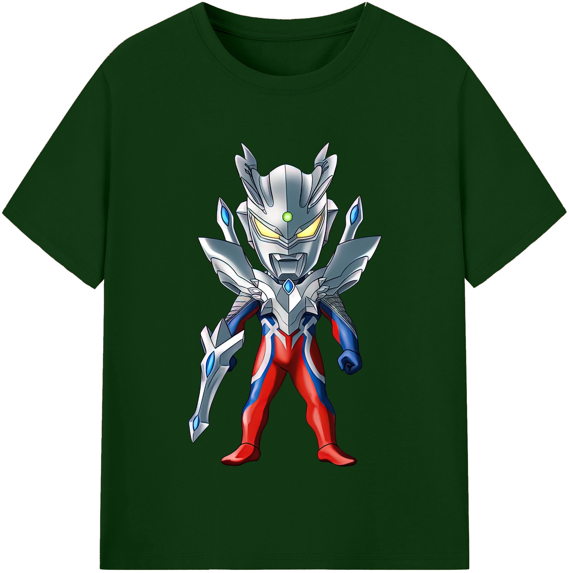 （画像用） ウルトラマン Ultraman 綿100％半袖Tシャツ（フロントプリント）